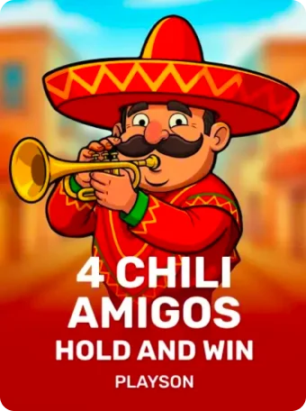 4 Chili Amigos Hold and Win 4 Chili Amigos Hold and Win